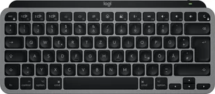 Logitech MX Keys Mini For Mac klawiatura Dom/Biuro Bluetooth QWERTZ Niemiecki Czarny, Szary 920-012645 920-012645 - Klawiatury - miniaturka - grafika 1