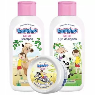 Płyn do kąpieli, szampon i krem BAMBINO DZIECIAKI Bolek i Lolek - Kosmetyki kąpielowe dla dzieci - miniaturka - grafika 1