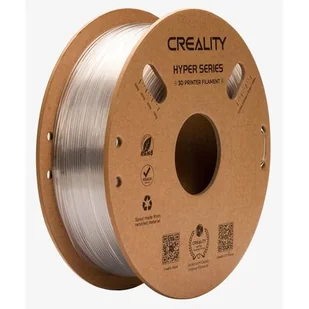 Filament CREALITY Hyper PETG, Średnica 1.75 mm Transparentny - Długopisy 3D - miniaturka - grafika 1