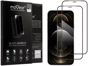 movear 2x Szkło 3D na Cały Ekran iPhone 12 Pro Max - Szkła hartowane na telefon - miniaturka - grafika 1
