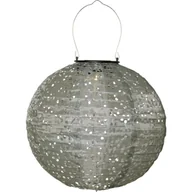 Lampy ogrodowe - Lampion solarny ogrodowy LED wiszący FESTA zielony - miniaturka - grafika 1