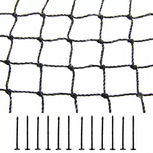 Siatka 4cm Na Stawy Oczka Wodne 4X3M Kołki - Klatki i wyposażenie dla ptaków - miniaturka - grafika 1