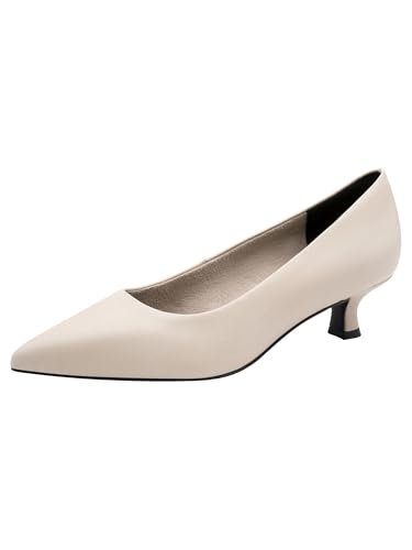 Marco Tozzi Damskie czółenka 2-22331-44, Cream Nappa, 37 EU