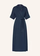 Sukienki - S Max Mara Sukienka Sarah W Stylu Kopertowym blau - miniaturka - grafika 1