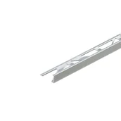 Listwy i profile - Cezar Profil aluminiowy do glazury narożny naturalny 8x1x2000mm - miniaturka - grafika 1