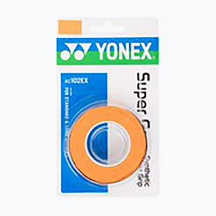 Yonex owijka tenisowa X3 SUPER GRAP ORANGE AC102EX 4930379385001 - Tenis ziemny - miniaturka - grafika 1