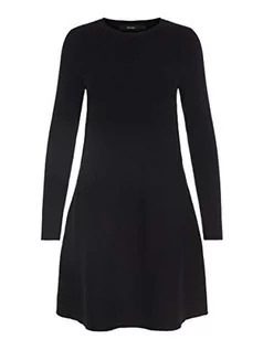 Sukienki - Vero Moda Damska Klasyczna Sukienka, Czarny, L - grafika 1