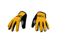 Rękawiczki rowerowe - Dziecięce rękawice rowerowe Woom 5 Żółty - miniaturka - grafika 1