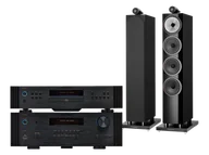 Zestawy stereo - Rotel RA-6000 (czarny) + DT-6000 (czarny) + 702 S3 (czarny) - miniaturka - grafika 1