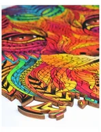 Układanki dla dzieci - Drewniane Puzzle dla dorosłych Ryś XL 226 el. - miniaturka - grafika 1