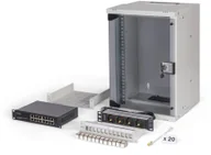Akcesoria do szaf serwerowych - DIGITUS Netzwerk-Set 254 mm 10" - 9HE, 315x300 mm BxTwe - miniaturka - grafika 1