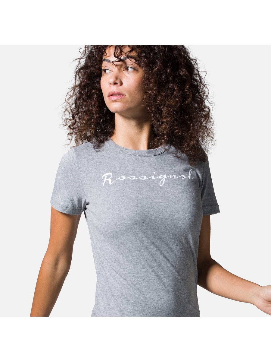 T-Shirt Rossignol W Logo Rossi Tee szary L