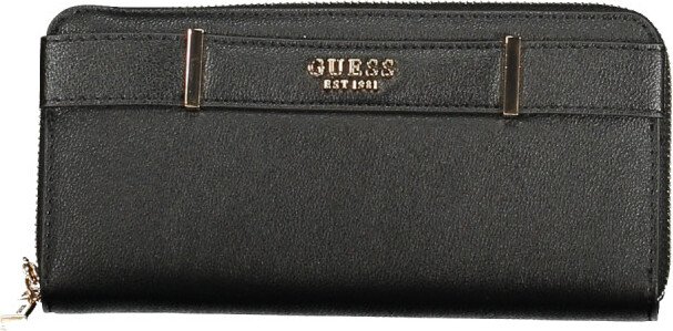 Portfel damski GUESS JEANS Czarny Kolor: czarny, Rozmiar: UNI