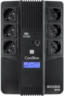 Zasilacze awaryjne UPS - Zasilacz awaryjny UPS Interaktywny CoolBox 800 W 480 W - miniaturka - grafika 1