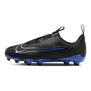 Buty dla chłopców - Nike Jr Phantom Gx Academy Fg/Mg sneakersy chłopięce, Black Chrome Hyper Royal, 38 EU - grafika 1