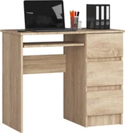 Biurka - Biurko Fabryka Mebli Akord A-6 Dąb Sonoma 90 cm x 50 cm - miniaturka - grafika 1
