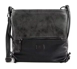 Tom Tailor Elin, Torebka Crossbody, Czarny, 28.5 x 9 x 26 cm; 370 g - Torebki damskie - miniaturka - grafika 1