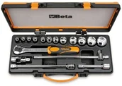Klucze i nasadki - BETA Zestaw 12szt. zestaw nasadek + akcesoria 920A/C12X - miniaturka - grafika 1