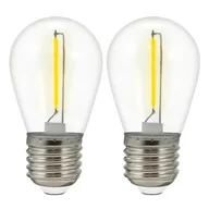 Żarówki LED - ZESTAW 2x LED Żarówka PARTY E27/0,3W/36V żółta - miniaturka - grafika 1