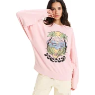 Bluzy damskie - Bluza z okrągłym dekoltem dla Kobiety LINEUP Różowy - miniaturka - grafika 1