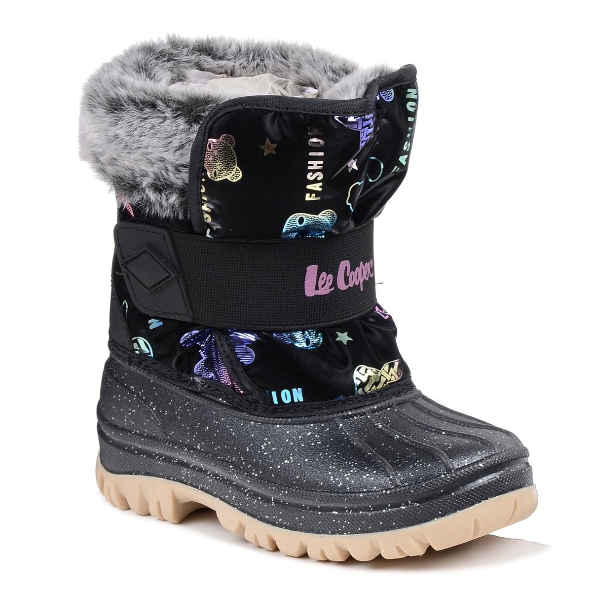 Śniegowce dziecięce Lee Cooper 3787K buty zimowe dziewczęce ocieplane-30