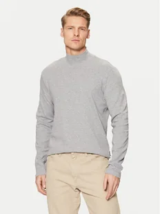 Blend Golf 20717343 Szary Regular Fit - Koszulki męskie - miniaturka - grafika 1