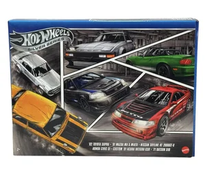 HOT WHEELS STREETS OF JAPAN ZESTAW KOLEKCJONERSKI 6szt JBY77 - Samochody i pojazdy dla dzieci - miniaturka - grafika 1