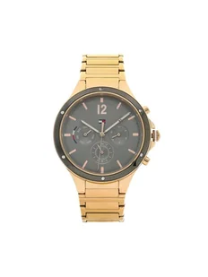 Zegarek Tommy Hilfiger Zegarek Eve TH1782277 Złoty - Zegarki męskie - miniaturka - grafika 1