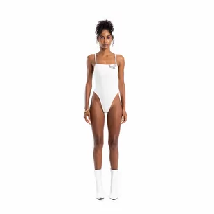 Body damskie LABELLAMAFIA BODY MINERAL OFF WHITE - Body - miniaturka - grafika 1