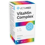 Suplementy i witaminy dla psów - VETAMED Vitamin Complex 30 kapsułek Zestaw Witamin - miniaturka - grafika 1