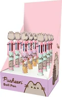 Długopisy - Długopis 6-kolorowy, automatyczny display 12 sztuk PUSHEEN - miniaturka - grafika 1