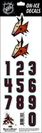 Hokej - Numery na kasku Sportstape  ALL IN ONE HELMET DECALS - ARIZONA COYOTES - miniaturka - grafika 1