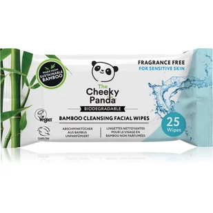 The Cheeky Panda 100% Bambusowe bezzapachowe chusteczki do demakijażu - Akcesoria do oczyszczania twarzy - miniaturka - grafika 1