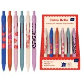 Długopisy - Interdruk Długopis automat Tutto Bello niebieski (24szt) - miniaturka - grafika 1