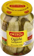 Pasztet i przetwory mięsne - Orzech ogórki kanapkowe 680g - miniaturka - grafika 1