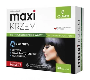 Colfarm MAXI KRZEM 30 szt. - Nutrikosmetyki - miniaturka - grafika 1