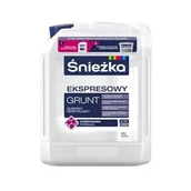 Grunty do ścian - Grunt ekspresowy Śnieżka 5l - miniaturka - grafika 1