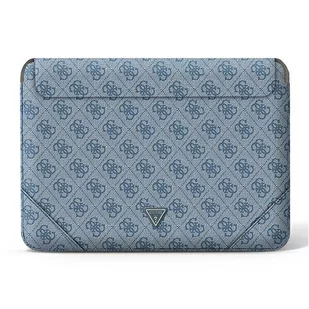 Guess Sleeve GUCS14P4TB 13/14" niebieski /blue 4G Uptown Triangle logo GUE001833-0 - Torby na laptopy - miniaturka - grafika 2