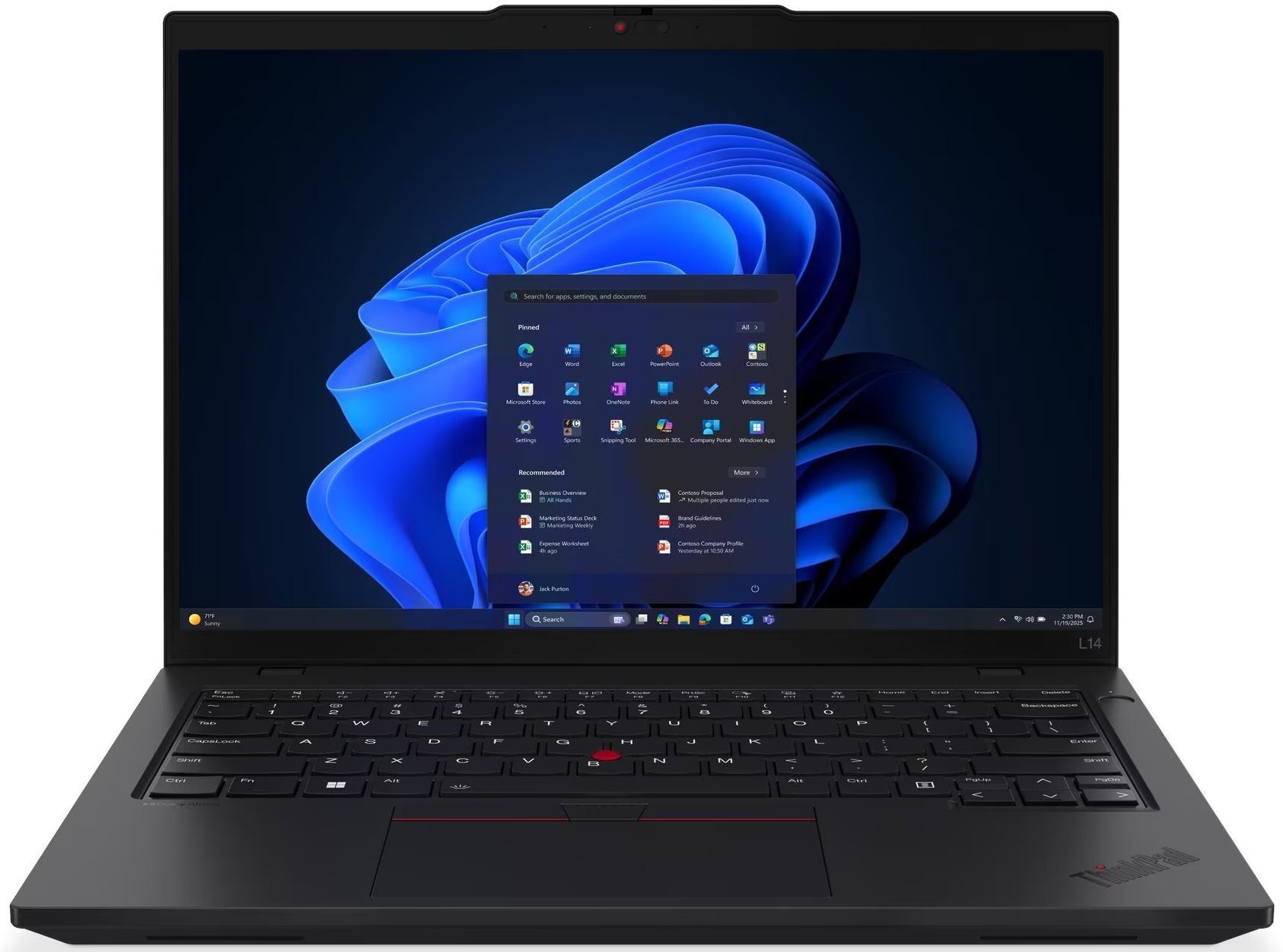 Lenovo ThinkPad L14 G6 Ryzen 7 PRO 250 / 16 GB / 512 GB / W11 Pro 21S8003RMH
