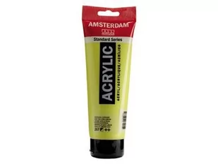 Talens Amsterdam, farba akrylowa, 250 ml, Żółty cytrynowy, azo - Przybory szkolne - miniaturka - grafika 2