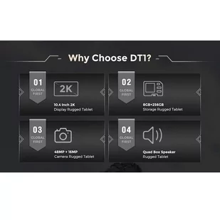 Tablet FHD FOSSiBOT DT1 10,4 Cali, Ośmiordzeniowy MT8788, 8GB RAM 256GB ROM - Szary - Tablety - miniaturka - grafika 11