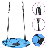 Place zabaw - Piłkarska huśtawka typu gniazdo, 100 cm - miniaturka - grafika 1