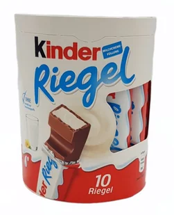 KINDER Riegel 10 batoników x 21g - 210g - Przekąski dla dzieci - miniaturka - grafika 1