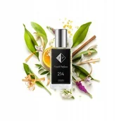 Wody i perfumy męskie - Francuskie Perfumy Męskie Nr 214 33ml Orientalna Woda Perfumowana - miniaturka - grafika 1