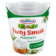 Szybkie dania obiadowe - Serek Twój Smak Puszysty Ze Szczypiorkiem Piątnica 150G - miniaturka - grafika 1