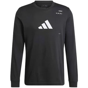 adidas Męska koszulka z długim rękawem i grafiką w tenisa (1 szt.) - Koszulki męskie - miniaturka - grafika 1