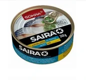 Konserwy i dania rybne - SAJRA OLEJ 240G AKWEN - miniaturka - grafika 1