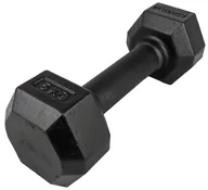 Hantle i ciężarki - Hantla żeliwna Hex hexagonalna Kawmet 5kg - miniaturka - grafika 1
