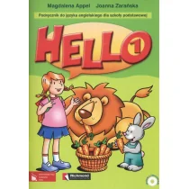 PWN Język angielski. Hello 1. Klasa 1-3. Podręcznik (+CD) - szkoła podstawowa - Joanna Zarańska, Magdalena Appel - Podręczniki dla szkół podstawowych - miniaturka - grafika 1