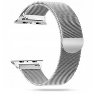 Akcesoria do smartwatchy - Tech-Protect Bransoleta Milaneseband do Watch 2 / 3 / 4 / 5 / 6 / SE (38/40mm) Silver - miniaturka - grafika 1